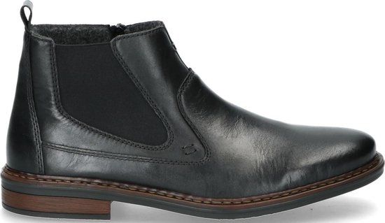 Rieker 37662 - Heren Enkellaarzen - Zwart - Maat 43