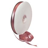 Morex Dubbelzijdig satijnen lint, 1,6 cm x 91,5 m, roze-paars lint voor cadeauverpakkingen, verjaardagskaarten, satijnen damesjurken, zijden linten voor knutselwerk, huwelijkscadeaus voor bruidsparen