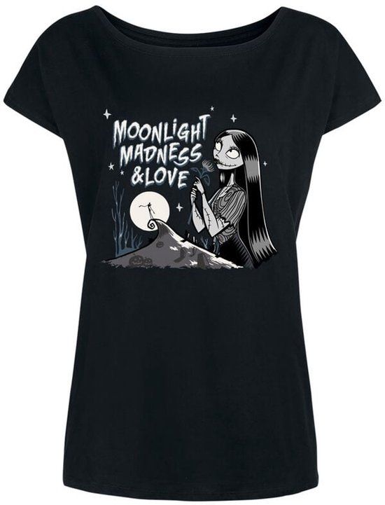 The Nightmare Before Christmas Madness & Love Dames T-shirt - zwart - 5XL