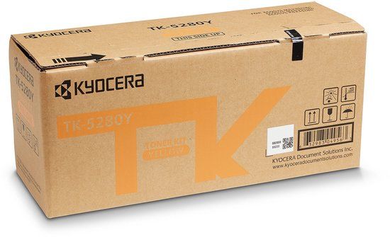 Kyocera TK-5280Y Toner Cartridge - Yellow - 11000 Pages - Original