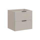 COMAD Elegant badkamerkast van 60 cm met 2 lades - Badkameraccessoires