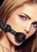 Ouch! Luxury Ball Gag respirant - Noir - EAN: 8714273525277