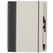 Merkloos Notitieboekje/opschrijfboekje A5 - zwart - Harde kaft - 18 x 21 cm - 70 blanco pagina's - zwart elastiek - Schriften - Blocnote