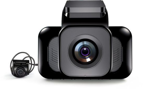 Pora&co Dashcam 4K Ultra HD – 3 Inch LCD Scherm – Auto Camera met Nachtzicht & Loop Recording