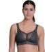 Anita Air Control Deltapad sport bh zonder beugel - Zwart Antraciet