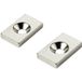 TRU COMPONENTS W20L12T3-M4 Aimant permanent Rectangulaire (l x l x h) 20 x 12 x 3 mm N35 Température limite (max.) : 80 °C
