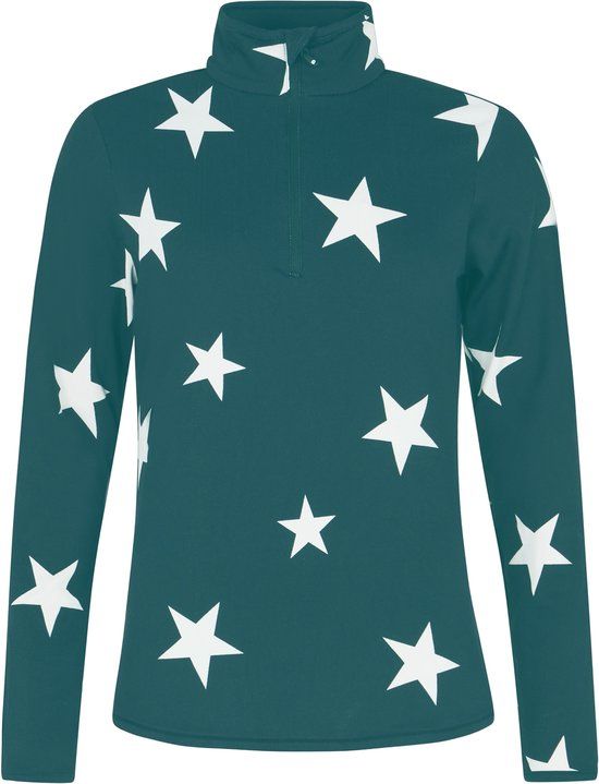 Protest Prtnoon Skipully Dames Lange mouwen 1/4 rits Rainstorm Blue XL