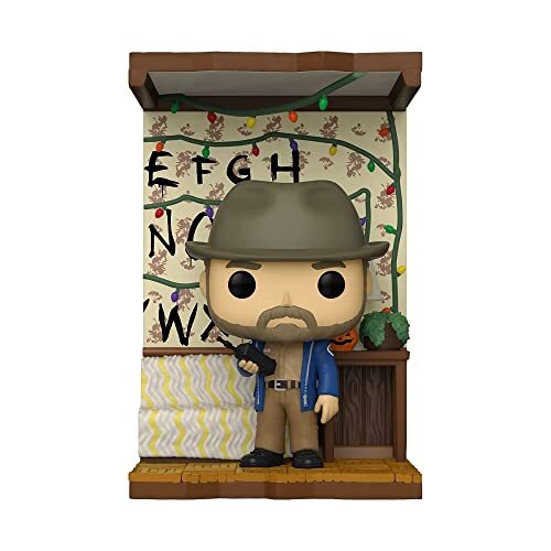 Funko 62290 POP Deluxe: Stranger Things - Build A Scene - Hopper (Amazon Exclusive)