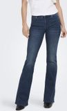 ONLY - ONLLUSH MW RETRO FLARED DNM - Meisjes - Jeans - Blauw