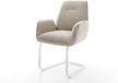 Zoa-Flex Stoel Zoa-Flex slee model plat geweven stof beige pocketvering kern