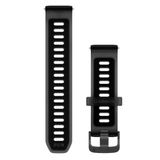 Garmin Silicone Horlogeband met Grijze Gesp Quick Release