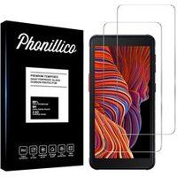 Phonillico® Samsung Galaxy XCover 5 Gehard Glas (2 stuks)