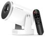 HY320Pro - Mini projecteur - Native 1080P Full HD - Mise au point automatique et correction automatique de la distorsion - Android 14 avec commande vocale - Diagonale d'image de 89–343 cm - Système de cinéma maison portable