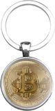KadoExpress Porte-clés Verre - Bitcoin