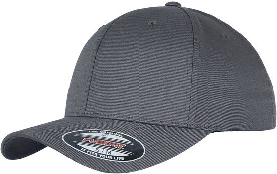 Flexfit Wooly Combed Unisex Cap - Zwart - XS/S