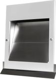 Weckx Sigma Overdruk Ventilatierooster 15 cm Mat Wit