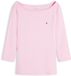 Tommy Hilfiger Dames Lange Mouwen Shirt XL Katoen Roze