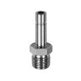 Riegler Schroefdraadinsteeknippel, R 1/2 a., steeknippel 12 mm, roestvrij staal 1.4404