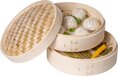 Sareva Bamboo Steamer Basket - 2-Tier - 30 cm