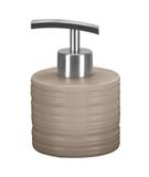 Kleine Wolke Zeepdispenser Sahara Grijs 80x125mm