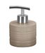 Kleine Wolke Zeepdispenser Sahara Grijs 80x125mm
