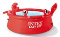 Intex Happy Crab Opblaaszwembad - 183 x 51 cm - Rood