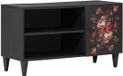 vidaXL Opbergkast Meerkleurig 80 x 31,5 x 46 cm Massief Mango Hout