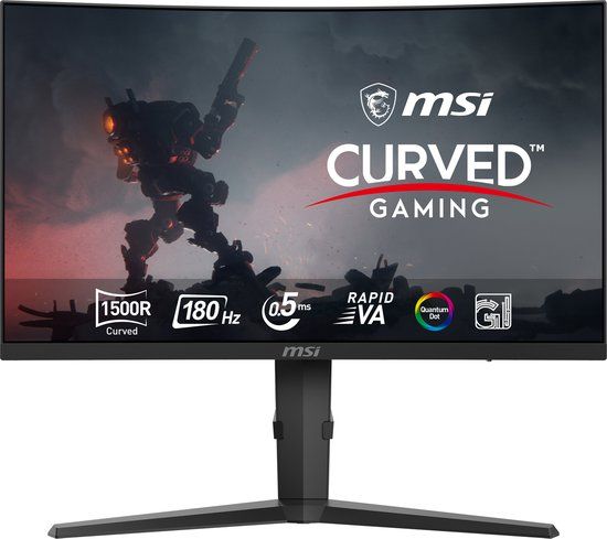 MSI MAG 275CQRF QD E2 27" LED Rapid VA QHD 180Hz 0,5ms Curva
