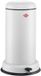 WESCO Baseboy Prullenbak met Soft Close | 20 Liter | Metaal - Mat wit | Pedaalemmer