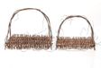 HBX natural living Decoratieschaal Natural 2-delig
