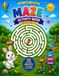 Maze Activity Book: Fun and Easy Mazes for Kids Ages 3–8