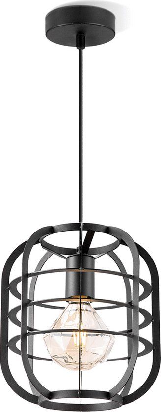Home Sweet Home Moderne Hanglamp Nero Metaal Zwart