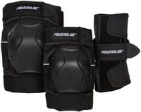 Powerslide Standaard Beschermset Senior Zwart L
