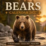 Bears Calendar 2027 January– March 2028