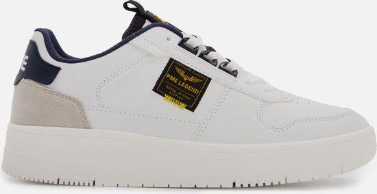 PME Legend Heren Sneakers Gobbler Wit Leer Maat 41