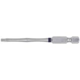 KS Tools 918.3675 1/4" TORSIONpower Bit Torx, 75mm, TB30, met boring