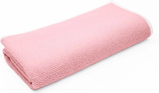 Greenspeed Re-belle Rood Microvezeldoek - 5 stuks - 40x40cm - Gerecycled PET