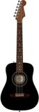Fender California Standard Redondo Mini Black Akoestische Gitaar