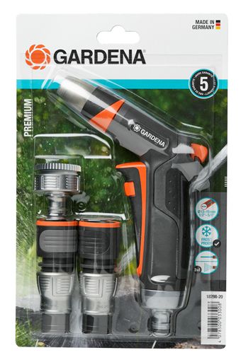 Gardena Spuitpistool/sprinkler connector - Kunststof - Grijs, Oranje - 5 stuks