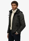 Superdry Mountain Windbreaker met capuchon Heren Zwart/Zwart