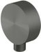 Hotbath Archie sortie murale - Gunmetal brossé PVD