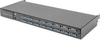 Digitus DS-72214 KVM-switch Rack-montage Zwart