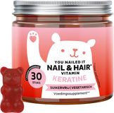 Bears with Benefits Keratine Gummies - Voor Nagels en Haar - You Nailed It Vitamine - 30 stuks (1 maand) - Suikervrij, Vegetarisch