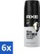 Axe Spray déodorant Gold Oud Wood Vanille 6 x 150 ml