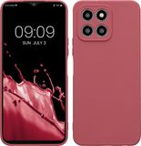 kwmobile telefoonhoesje geschikt voor Honor X8 5G / X6 / 70 Lite 5G - Hoesje voor smartphone - Precisie camera uitsnede - In donkerroze