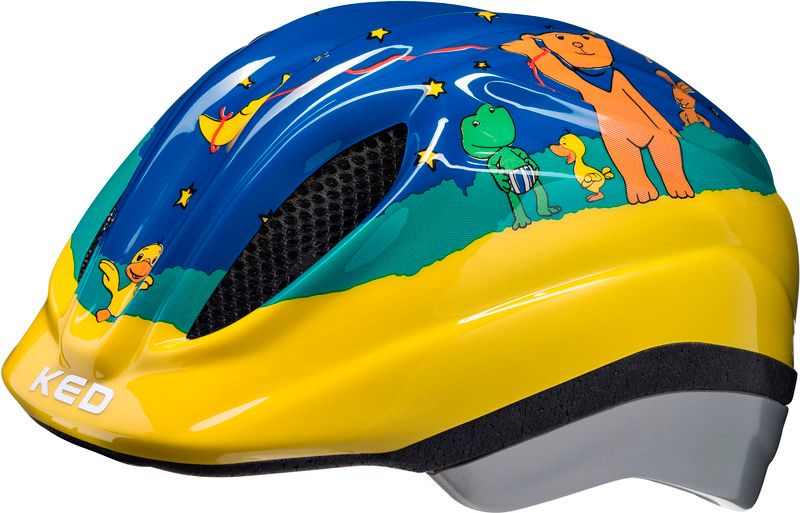 KED Meggy II Originals Fietshelm Kinderen blauw/groen