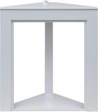 Plinthe décorative murale en MDF blanc - Moulure pour salon et chambre à coucher