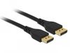 DeLOCK 85909 DisplayPort câble 1 m Noir