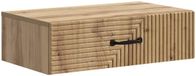 vidaXL Wandgemonteerde Zijtafel 59 x 34,5 x 17 cm Bewerkt hout