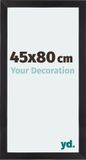 Your Decoration Cadre photo 45x80 cm Noir Bois MDF Mura